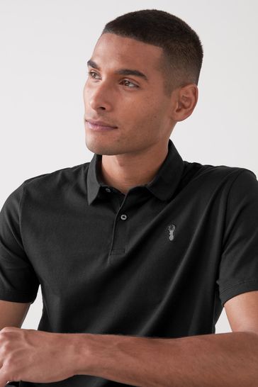 3 pack shop black polo shirts