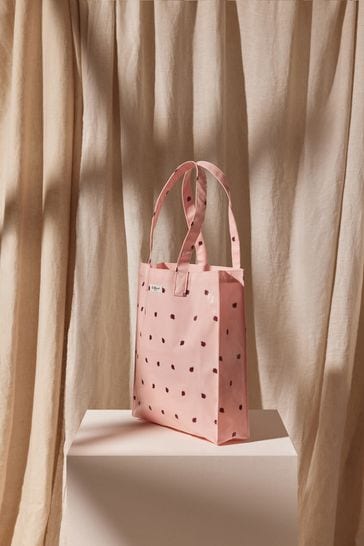 Buy Cath Kidston Pink Ladybird Print Large Coated Canvas Tote Bag