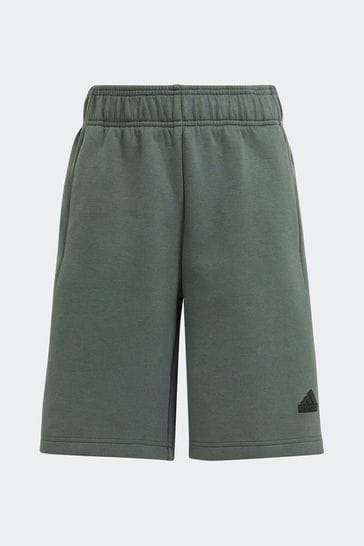 adidas Green Kids Sportswear Z.N.E. Doubleknit Shorts