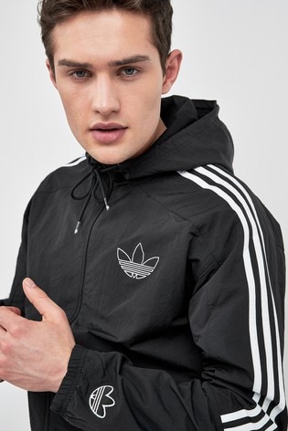 adidas outline trefoil jacket