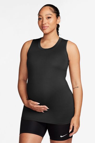 Nike Black Maternity One Tank Top