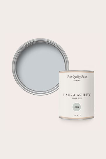 Laura Ashley Slate Grey White Eggshell 750ml Paint