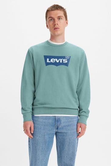 Levi's® Blue Standard Graphic Sweatshirt