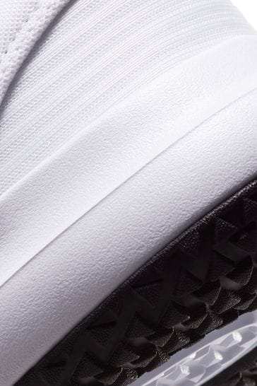 Nike training flex trainers in clearance white