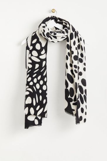 Black and top white scarf uk