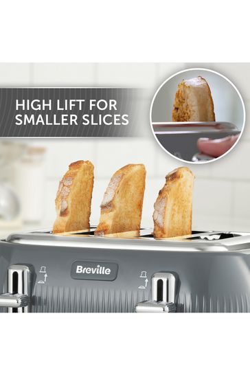 Buy Breville Grey Flow 4 Slot Toaster from the Next UK online shop