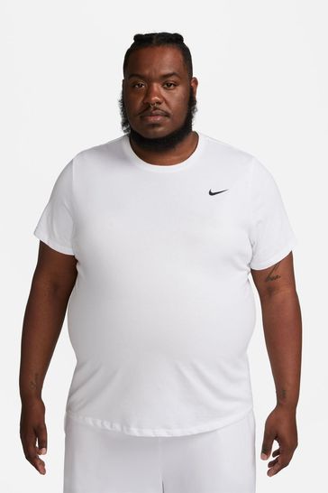 Nike white new arrivals dri fit