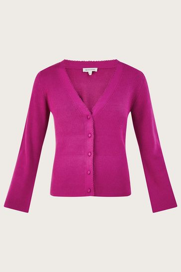 Monsoon pink hot sale cardigan