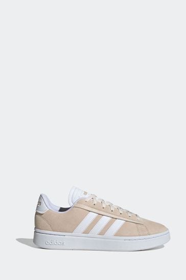 adidas White Sportswear Grand Court Alpha Trainers