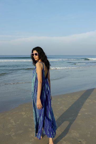 Tie dye wide leg jumpsuit cheap