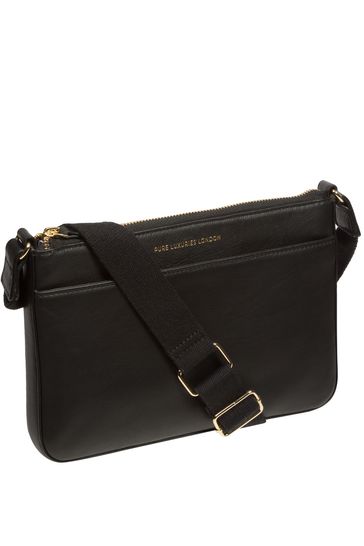 Buy Pure Luxuries London Raye Nappa Leather Cross Body Bag from Next Ireland