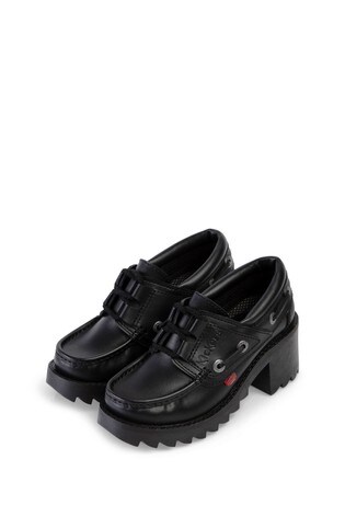 kickers girls loafers