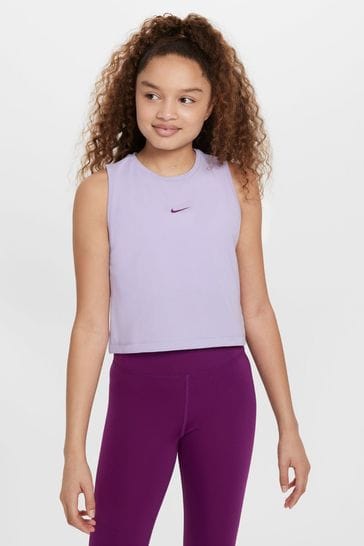 Nike Purple Pro Dri-FIT Vest Top