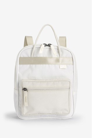 nike mini backpack white