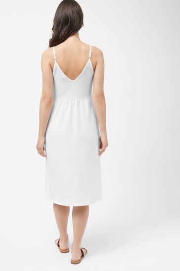 white strappy dress uk