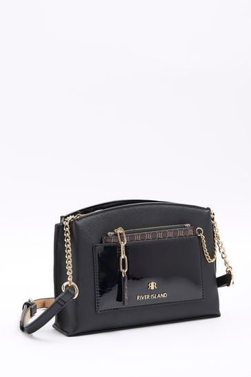 River island small black bag store