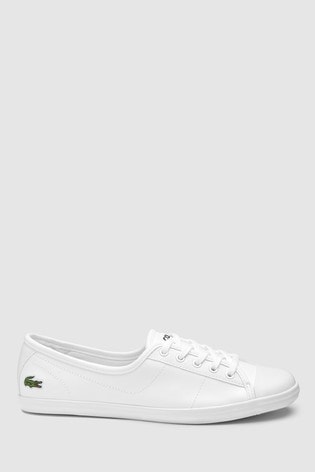 lacoste leather shoes