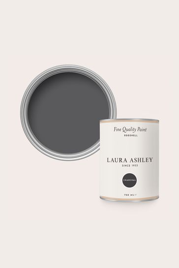 Laura Ashley Charcoal Grey Eggshell 750ml Paint