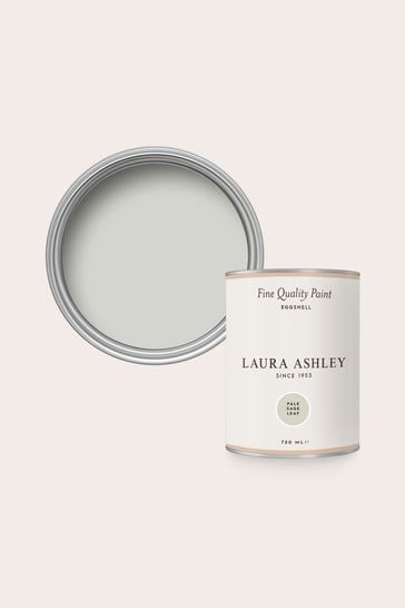 Laura Ashley Pale Sage Leaf Green Eggshell 750ml Paint