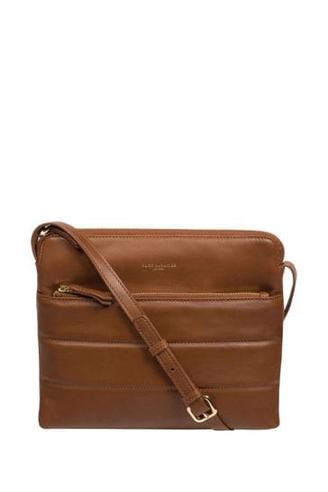 Buy Pure Luxuries London Finola Nappa Leather Cross Body Bag from