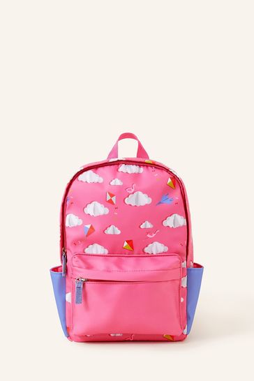 Buy Angels By Accessorize Pink Cloud Print School Bag from Next