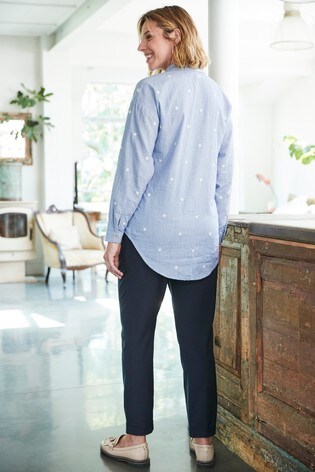 Buy Maternity Chambray Spot Shirt From Next Germany