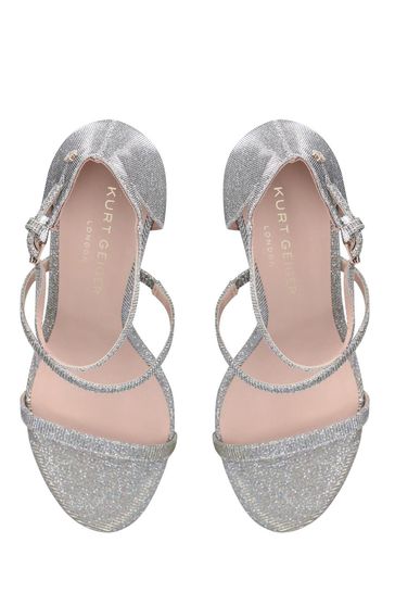 Buy Kurt Geiger Silver Chrome Park Lane Sandals from Next Austria