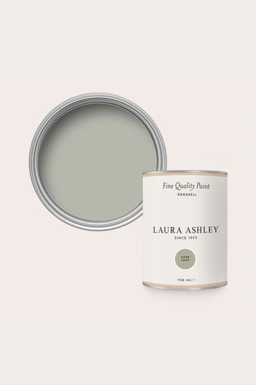 Laura Ashley Sage Leaf Green Eggshell 750ml Paint