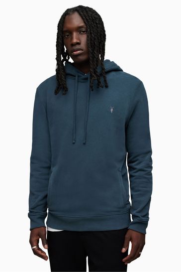 AllSaints Blue Raven Overhead Hoodie