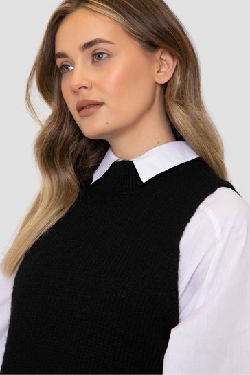 Black tank sales top jumper
