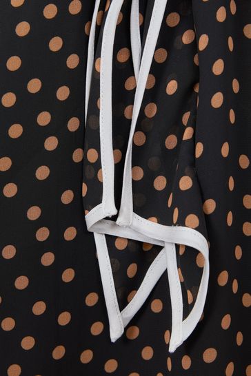 Reiss polka shop dot dress