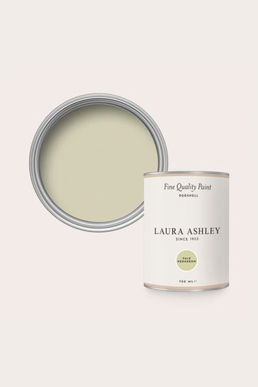 Laura Ashley Pale Hedgerow Green Eggshell 750ml Paint