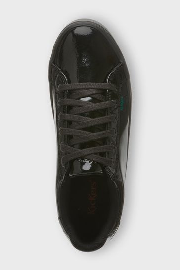 Black patent trainers mens clearance