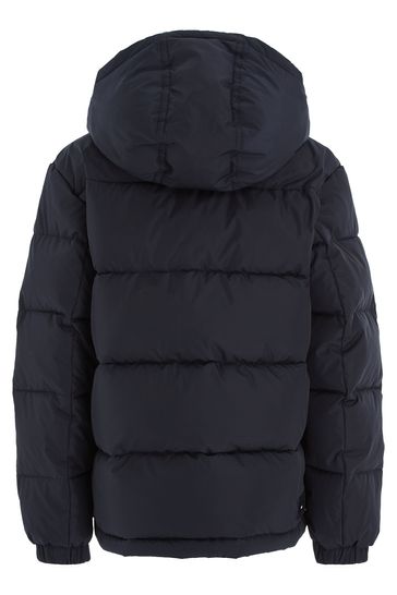 Buy Tommy Hilfiger Boys Blue Alaska Puffer Jacket from Next Luxembourg