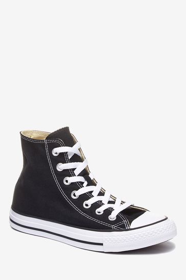 Black White Converse Chuck Taylor All Star High Trainers