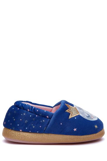 Buy Harry Bear Purple Nighttime Printed Slippers from Next Netherlands