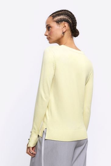 River island on sale yellow jumper
