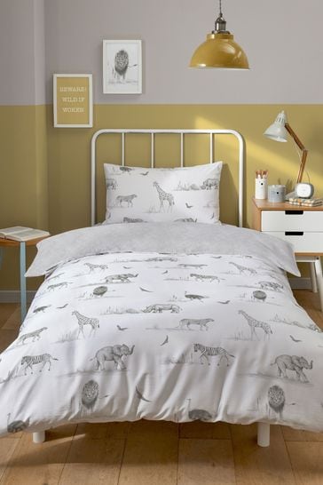 Grey single deals bedding