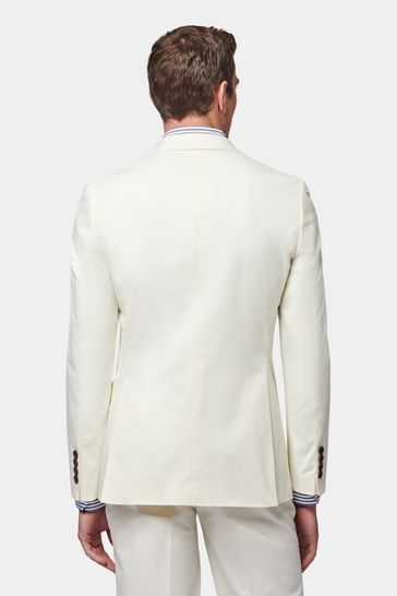 Cream formal jacket on sale