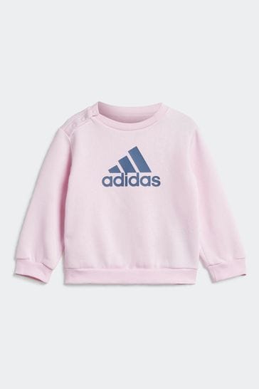 Blue and clearance pink adidas
