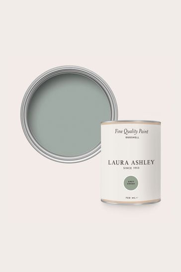 Laura Ashley Grey Green Eggshell 750ml Paint