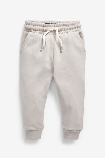 Pale Grey Soft Touch Jersey Joggers (3mths-7yrs)