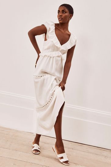 Mint and white dress clearance