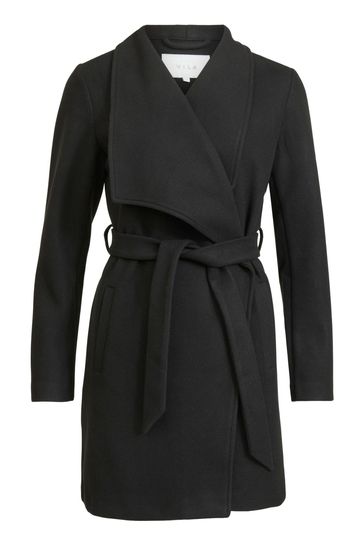 Vila belted cheap tailored coat