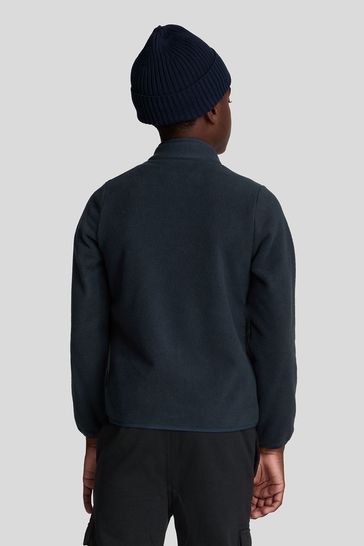 Boys fleece zip up best sale