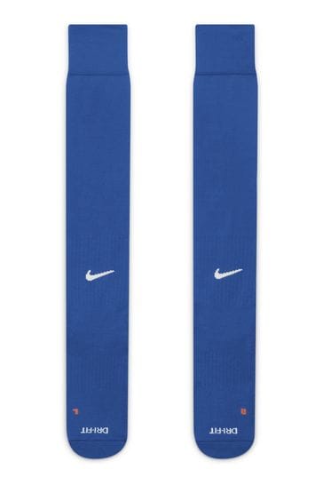 Nike Blue Classic Knee High Football Socks