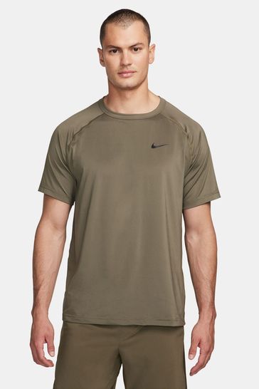 Nike Olive Green Dri-FIT Ready Training T-Shirt