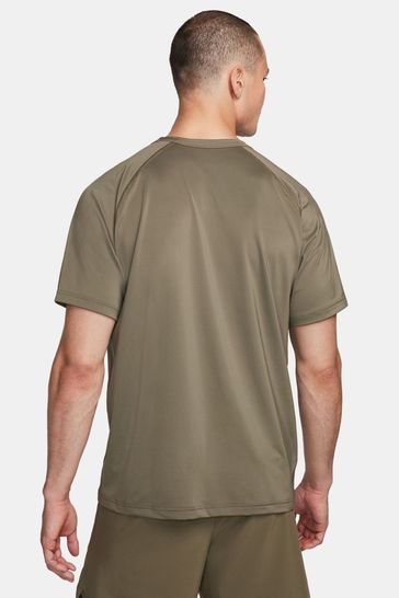 Olive green dri fit shirt cheap