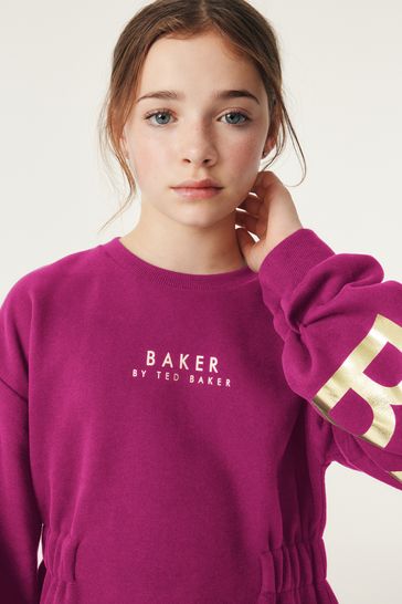 Buy Baker by Ted Baker Branded Back Sweat Dress from Next Denmark