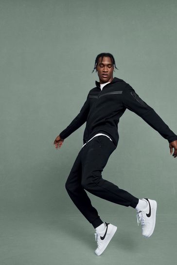 Buy Nike Black Tech Fleece Zip Through Hoodie from Next Slovakia